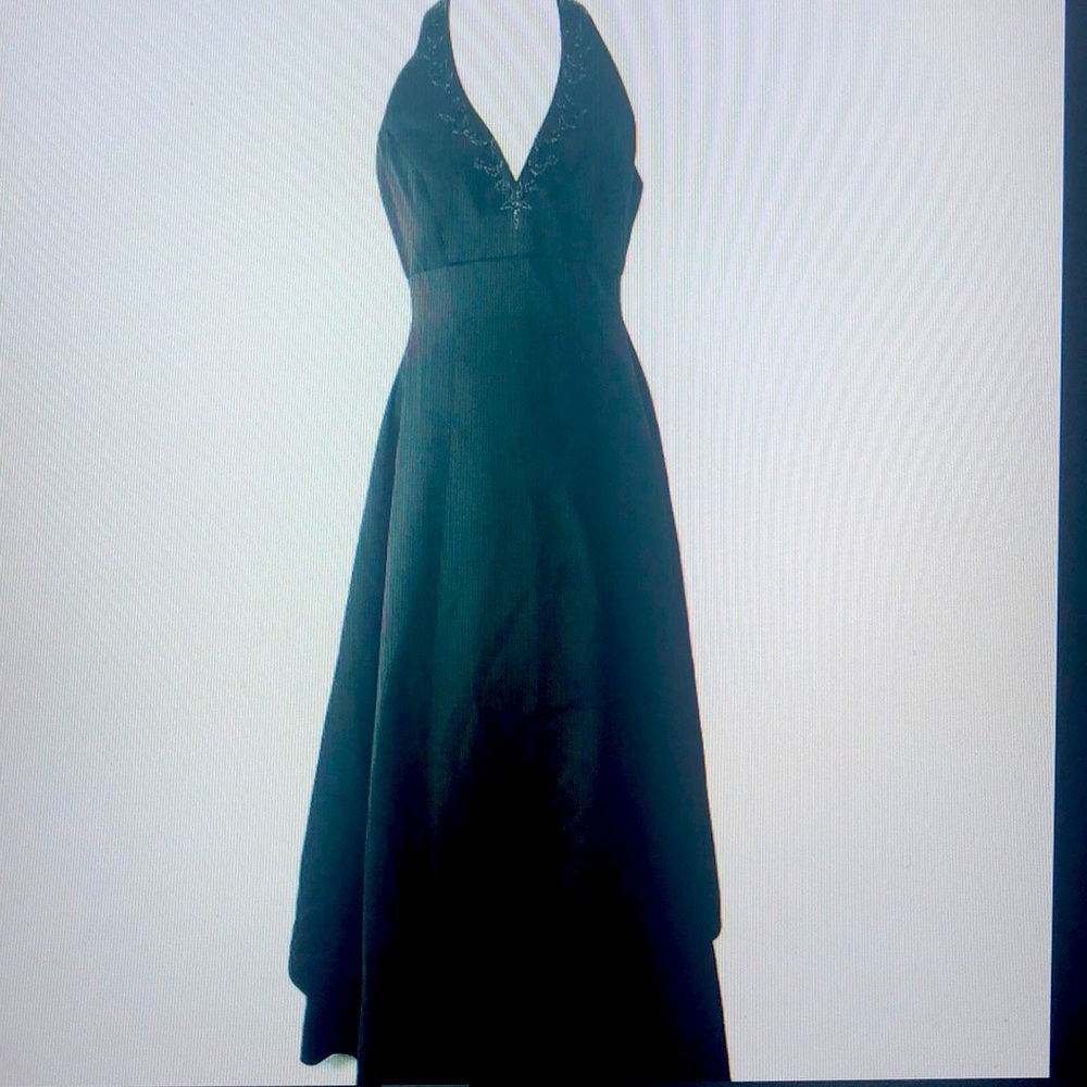 WOMEN'S EVENING GOWN DRESS ALEXIA II BLACK SIZE 10 NWT